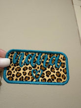 Load image into Gallery viewer, Nana Patch Iron On | Leopard Embroidered Patch | Gift for Grandma | Hat Patch Tote Bag Patch