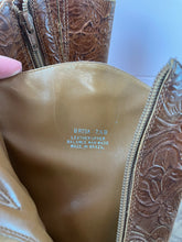 Load image into Gallery viewer, 7.5B Steve Madden Brisa Calf High Western Leather Heeled Boots