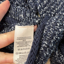 Load image into Gallery viewer, Small Free People Under Your Spell Navy Oversized Chunky Crop Sweater Top