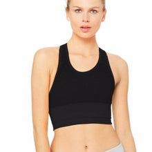 Load image into Gallery viewer, Medium Alo Black Crop Top