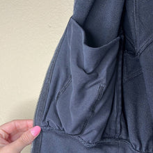 Load image into Gallery viewer, Size 4 Lululemon Black Hugged-Waist Zip Up Hoodie Jacket Without Zipper