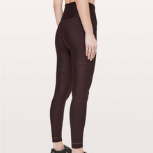 Load image into Gallery viewer, Size 2 Lululemon Plum Shadow Zoned In Tight *27" Leggings