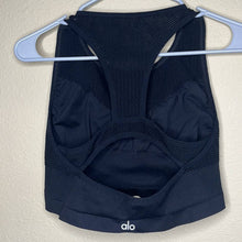 Load image into Gallery viewer, Medium Alo Black Crop Top