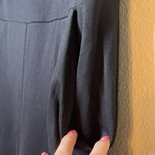 Load image into Gallery viewer, Large Torrid Black Plus Studio Luxe Ponte Culotte Jumpsuit