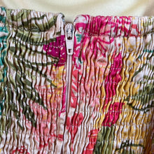 Load image into Gallery viewer, Sz 6 Madison Leigh Yellow Tropical Floral Print Summer Sun Dress