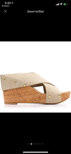 Load image into Gallery viewer, Lucky | Khaki Miller Cork Wedge