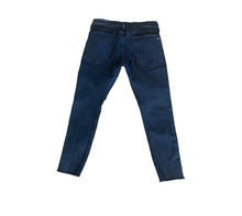 Load image into Gallery viewer, Rag & Bone Dre Low-Rise Ankle Slim Boyfriend Black With Blue Stripe
