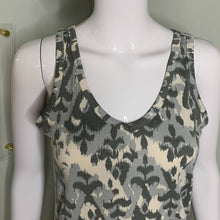 Load image into Gallery viewer, Small The North Face Gray White Printed V-Neck Tank Top