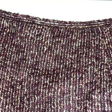 Load image into Gallery viewer, Size 10 Lafayette 148 Dark Purple Tweed Pencil Skirt