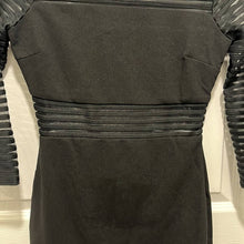 Load image into Gallery viewer, Size XXS Lulus Perfect Mesh Black Bodycon Dress
