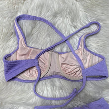 Load image into Gallery viewer, Shade & Shore Lilac Purple 2 Piece Bikini Swim Suit
