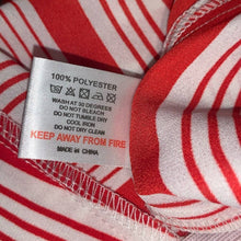 Load image into Gallery viewer, Size 8 Pretty Little Thing NWT Red Contrast Stripe Mix Wide Leg Pants