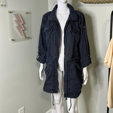 Load image into Gallery viewer, Size 2XL Harley Davidson Black Label Women’s Light Weight Long Parka Jacket