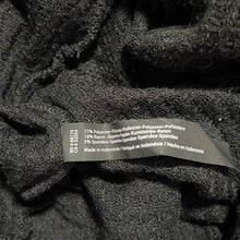 Load image into Gallery viewer, Size XS Urban Outfitters Black Waffle Knit Cropped Sweater