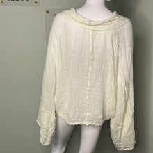Load image into Gallery viewer, Sz M/L Free Ppl NWT Boho Ivory Cream Azalea Kimono