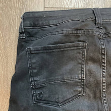 Load image into Gallery viewer, Size 6 KUT From The Kloth Black Shinny Zip Ankle Skinny Jeans
