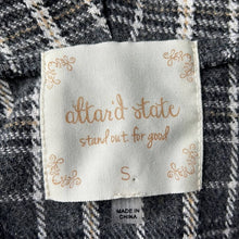Load image into Gallery viewer, Size Small Altar’d State Gary Plaid Clinton Waterfall Vest