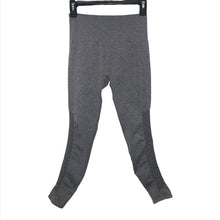 Load image into Gallery viewer, Size Small Fabletics Heather Gray Sync High-Waisted Perforated 7/8