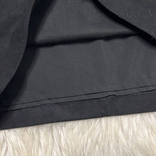 Load image into Gallery viewer, Large Chicos Black Sleeveless Neutral Color Block Suede Leather Dress
