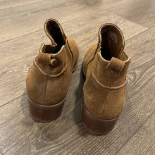 Load image into Gallery viewer, Size 8.5 Steve Madden Dabble Brown Almond store Suede Pull Tab Western Booties