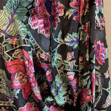 Load image into Gallery viewer, One Size Anthropologie Feathers By Tolani Crushed Velvet Floral Cover