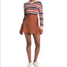 Load image into Gallery viewer, Size 10 Free People NWT Higher Ground Linen Mini Skirt