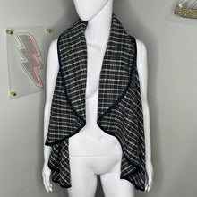 Load image into Gallery viewer, Size Small Altar’d State Gary Plaid Clinton Waterfall Vest