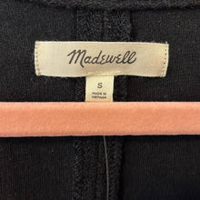 Load image into Gallery viewer, Small Madewell NWT Black V-Neck Full-Sleeve Top