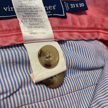 Load image into Gallery viewer, Size 33X30 Vineyard Vines Mens Coral Slim Fit Breaker Pants
