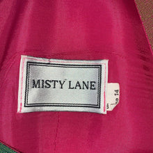 Load image into Gallery viewer, Misty Lane Vintage Rainbow Buffalo Plaid Sheath Dress