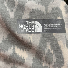 Load image into Gallery viewer, Small The North Face Gray White Printed V-Neck Tank Top