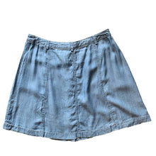 Load image into Gallery viewer, Size Medium Sugarlips Denim Button Swing Mini Skirt