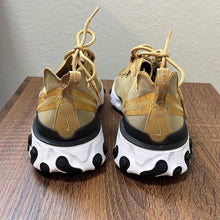 Load image into Gallery viewer, Size 6 Nike React Element 55 'Metallic Gold' Tennis Shoes