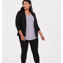 Load image into Gallery viewer, Medium Torrid Grey Sparkle Hacci Tunic Short Sleeve T-Shirt