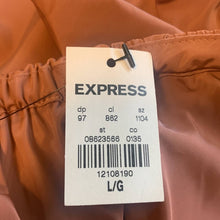 Load image into Gallery viewer, Large Express NWT Tafetta Ruffle Top Shirt