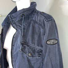 Load image into Gallery viewer, Size 2XL Harley Davidson Black Label Women’s Light Weight Long Parka Jacket