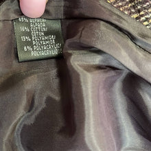 Load image into Gallery viewer, Size 10 Lafayette 148 Dark Purple Tweed Pencil Skirt