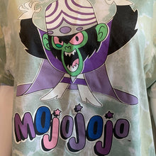 Load image into Gallery viewer, Size XXL The Powerpuff Girls 90’s Vintage Tie Dye Mojojojo Tee