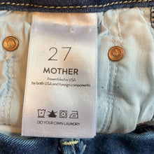 Load image into Gallery viewer, Size 27 MOTHER High Waisted Looker Ankle Skinny Jeans in Up Your Alley