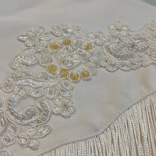 Load image into Gallery viewer, XS Vintage Western Collection Styles White Fringe Pearl Snap Button Up Rodeo Shirt