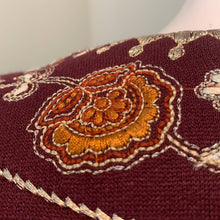 Load image into Gallery viewer, Size XL Soft Surroundings Boho BELLA COZY TOPPER - FLEECE KNIT Embroidered Cardigan