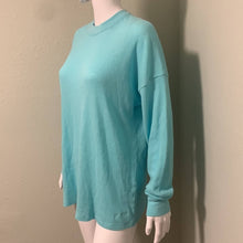 Load image into Gallery viewer, PINK Victoria’s Secret Waffle Knit Long Sleeve Over Sized Thermal Top
