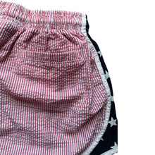 Load image into Gallery viewer, Size XS Lauren James Patriotic Seersucker Shorts