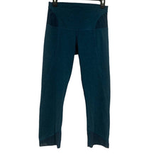 Load image into Gallery viewer, Sz 8 Lululemon Devi Yoga Crop Leggings Heather Teal