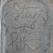 Load image into Gallery viewer, Size Small Calia Stay The Oath Charcoal Gray Criss Cross Tank