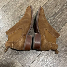 Load image into Gallery viewer, Size 8.5 Steve Madden Dabble Brown Almond store Suede Pull Tab Western Booties
