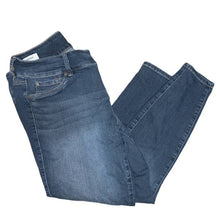 Load image into Gallery viewer, Sz 16 short Torrid Jeggings medium wash high rise high waisted skinny jeans (short)