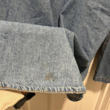 Load image into Gallery viewer, Size 1X Marshall Rousso Plus Vintage Western Tribal Aztec Fringe Chambray Button Up Shirt