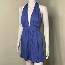 Load image into Gallery viewer, Small Lulu’s Positively Perfect Periwinkle Blue Wrap Dress