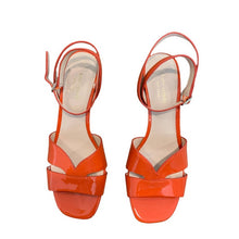 Load image into Gallery viewer, Sz 8.5 Kate Spade Orange Etta Sandals